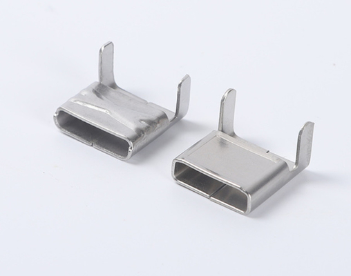 LK Type 0.8MM Stainless Steel Strap Buckle , Banding Screw Buckle Stainless Steel