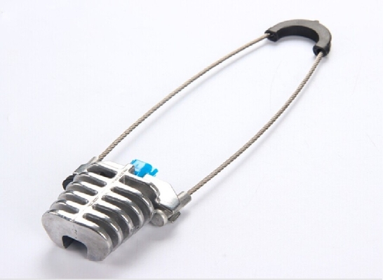 Aluminium Alloy 7KN ADSS Anchor Clamp For Hanging Cable