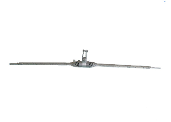 Overhead Line Preformed Armor Rods , FTTH Fiber Optic ADSS Suspension Clamp